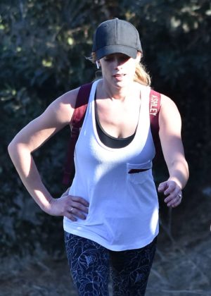 Ashley Greene - Out for a hike in Los Angeles
